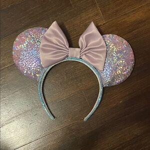 Disney Purple Minnie Mouse Ears with Bow